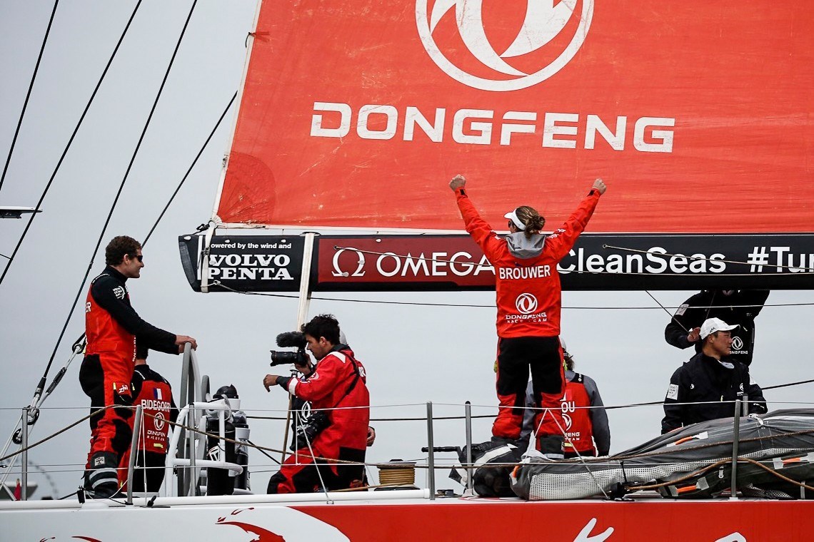 Dongfeng Race Team vainqueur de la Volvo Ocean Race à l’extrême bout du suspense !