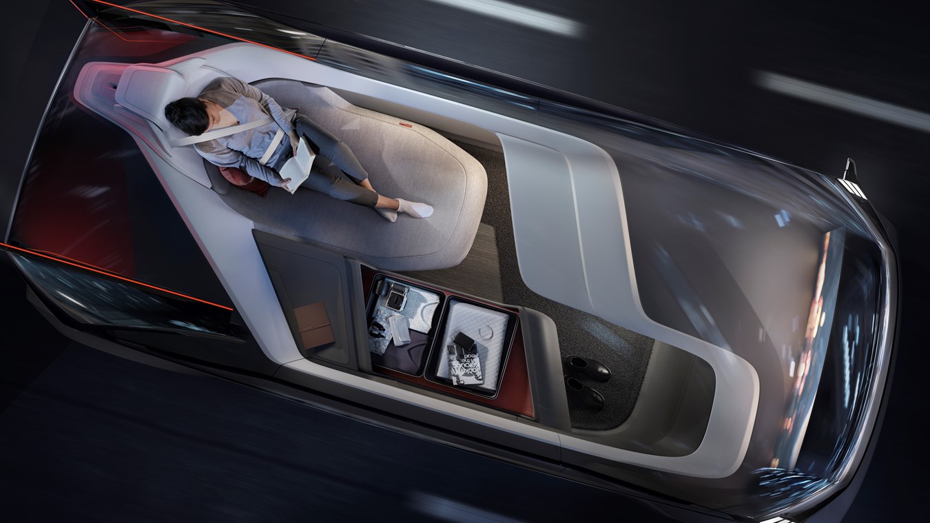 Volvo 360c Interior Sleeping 