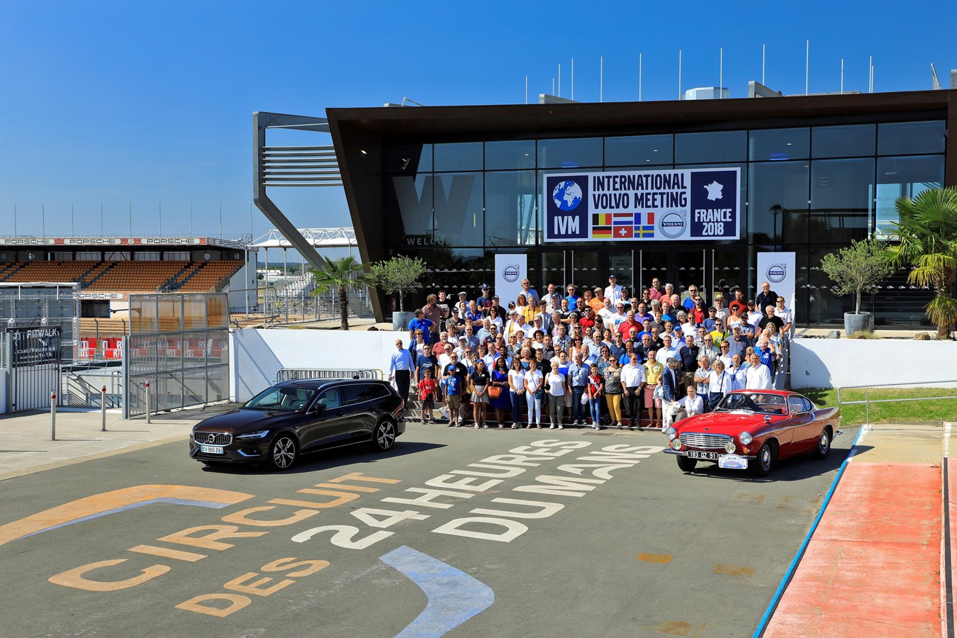 9ème édition de l’International Volvo Meeting (I.V.M) organisé par le Volvo Club de France au Mans du 31 août au 2 septembre.