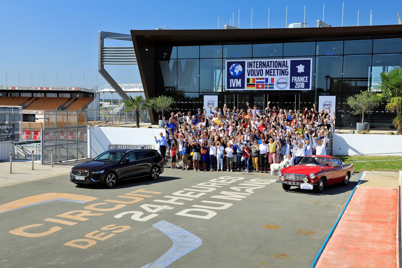 9ème édition de l’International Volvo Meeting (I.V.M) organisé par le Volvo Club de France au Mans du 31 août au 2 septembre.
