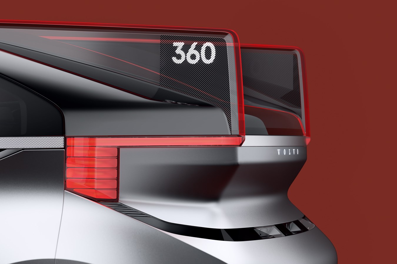 360c自动驾驶概念车外部细节