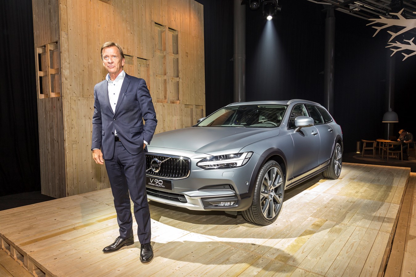 Volvo V90 Cross Country mit Håkan Samuelsson, President & CEO Volvo Car Group