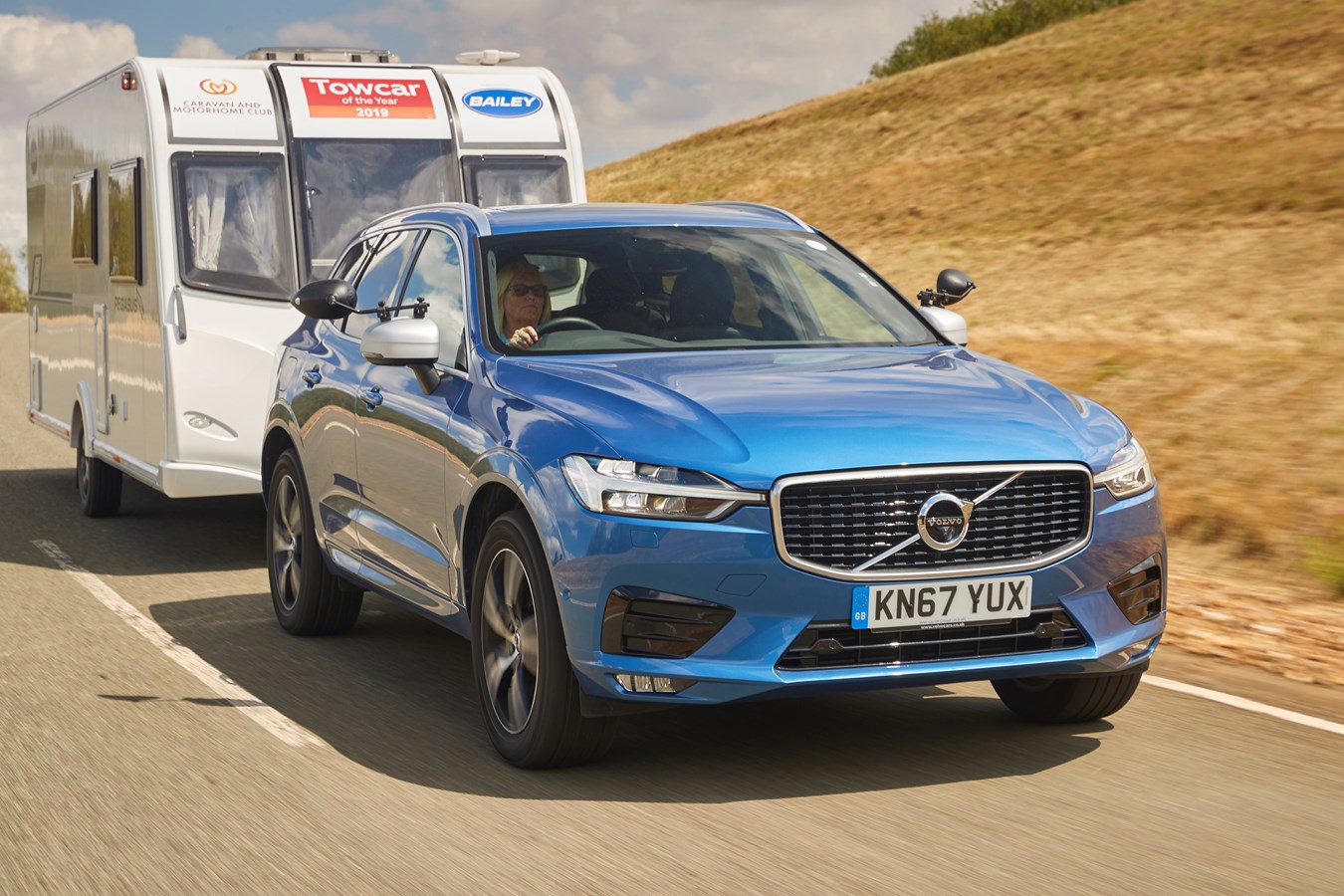 Volvo XC60 wins three titles in 2019 Caravan and Motorhome Club Towcar of the Year Competition