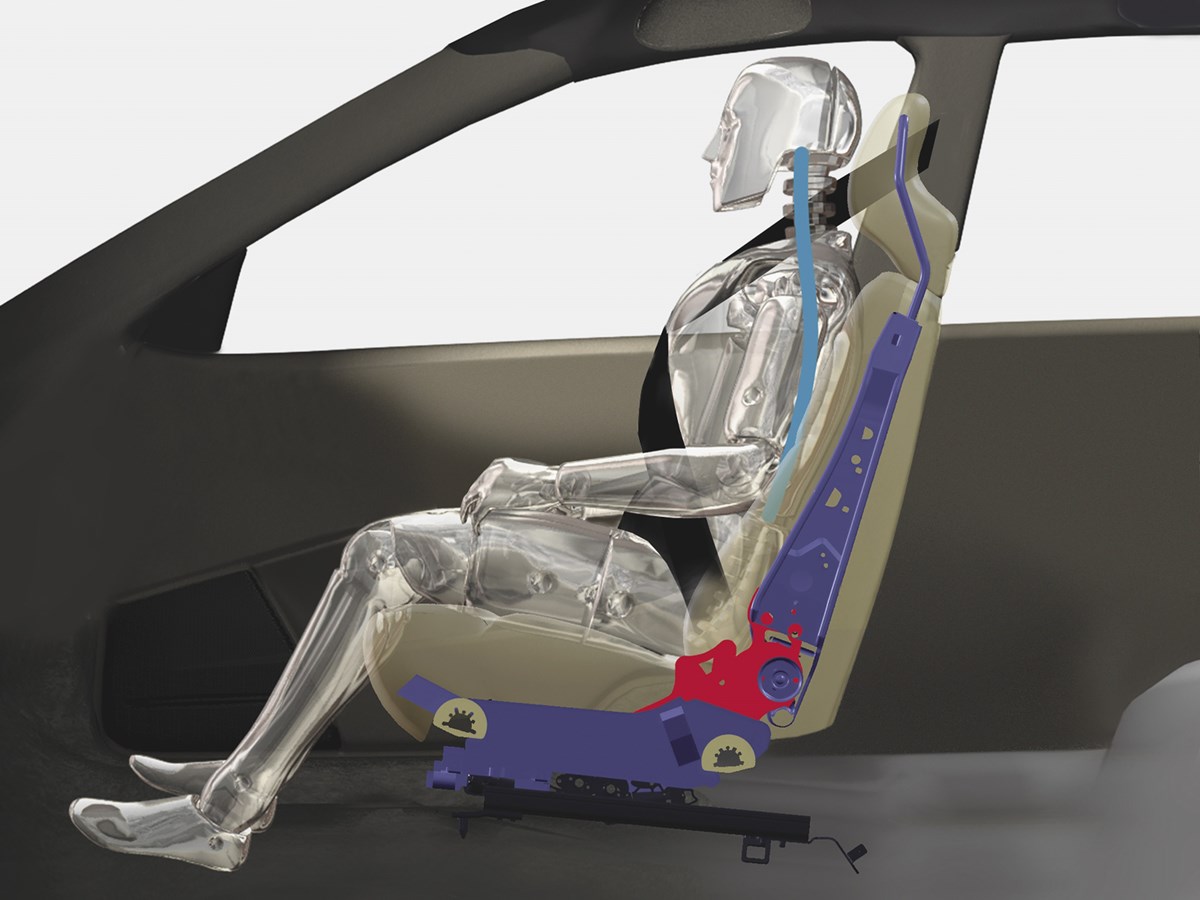 Volvo Cars' Whiplash Protection System