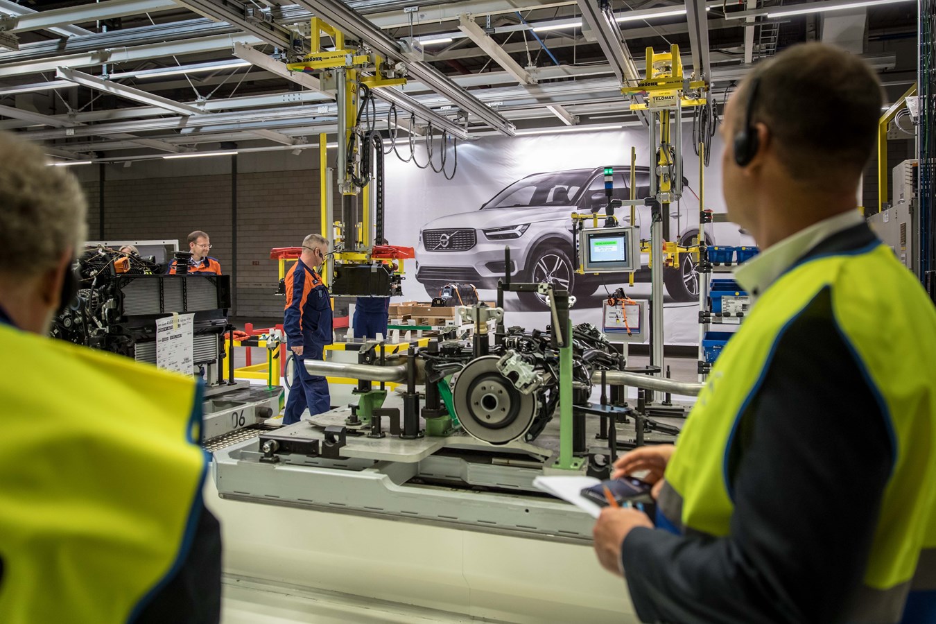 Volvo Car Gent : première usine d’assemblage de batteries pour les voitures électriques Volvo 