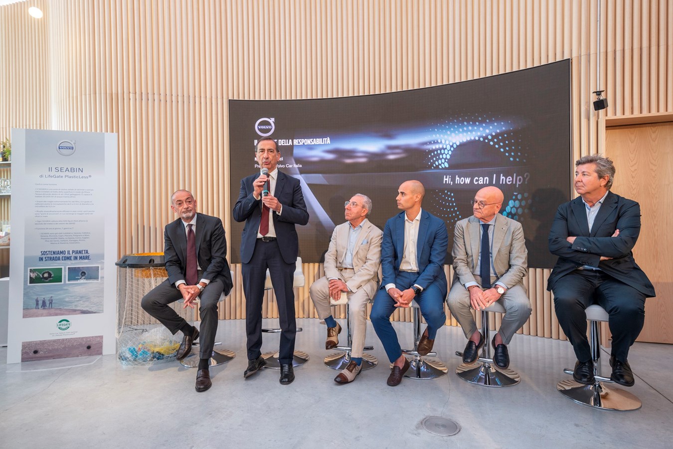 Volvo Studio Milano LifeGate Plasticless 2019
