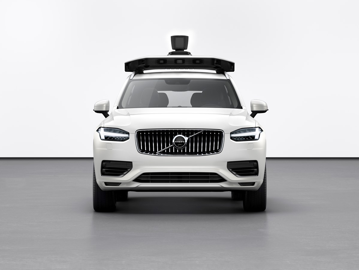 Volvo Cars and Uber present production vehicle ready for self-driving