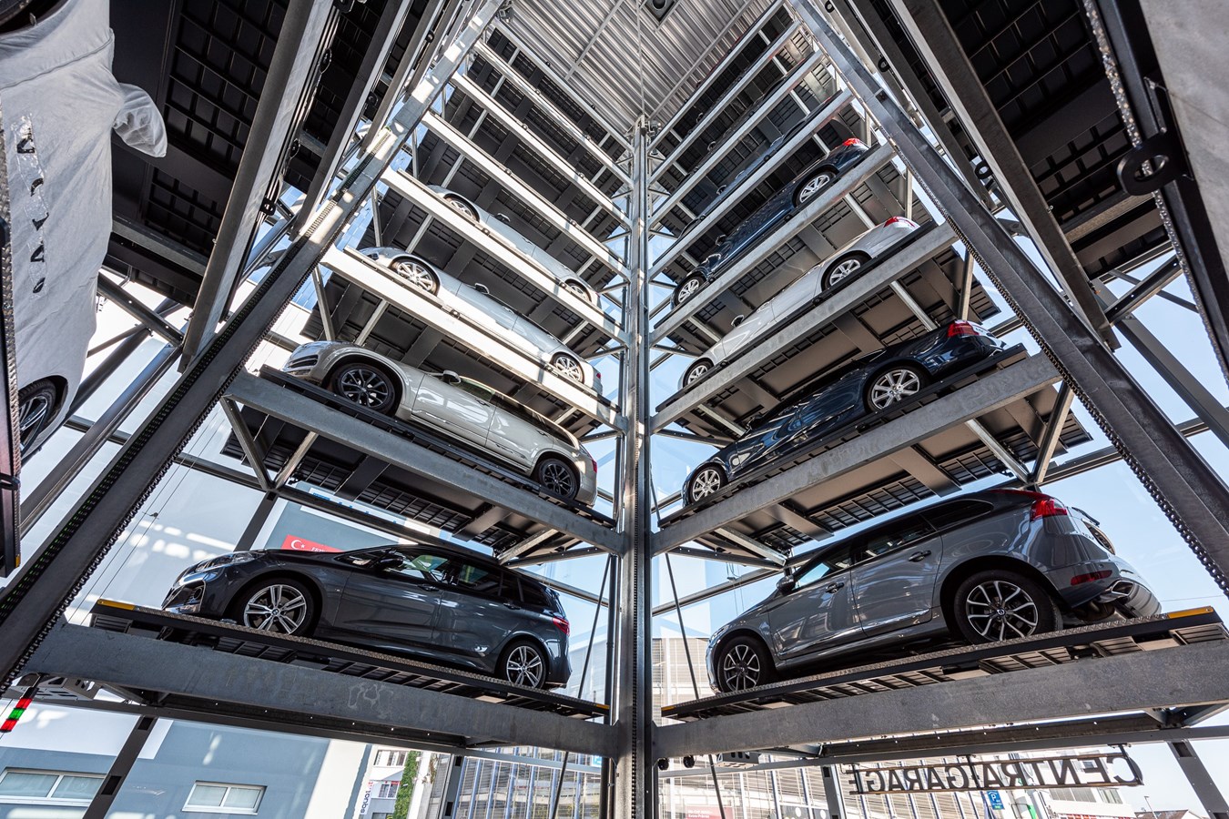 Volvo Tower, Centra Garage AG, Basel