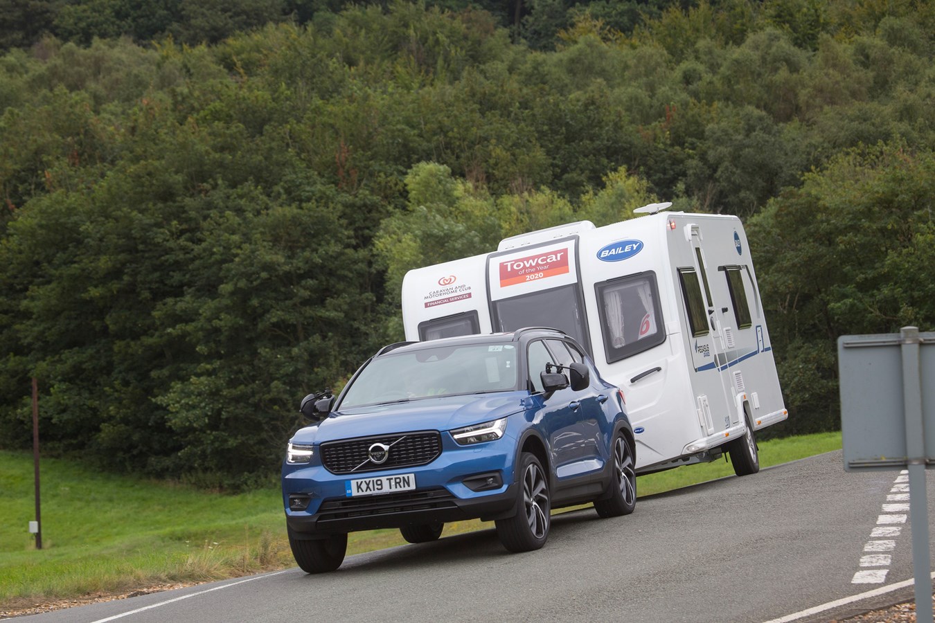 XC40 crowned Towcar of the Year as Volvo enjoys a hat-trick in Caravan and Motorhome Club awards