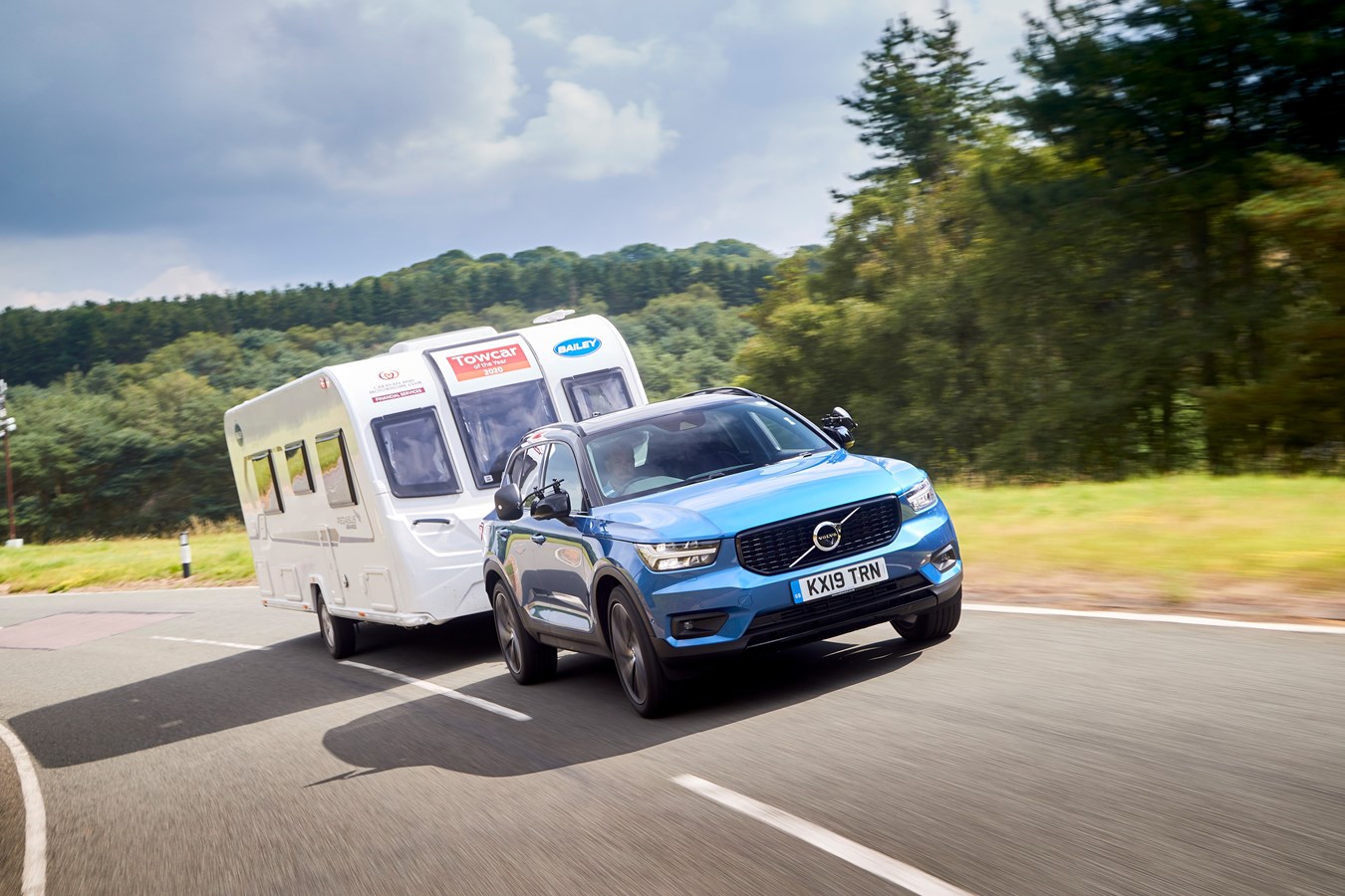 XC40 crowned Towcar of the Year as Volvo enjoys a hat-trick in Caravan and Motorhome Club awards