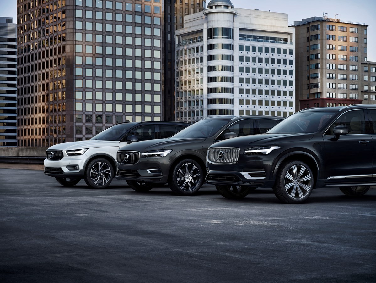 Volvo Cars' SUV line-up