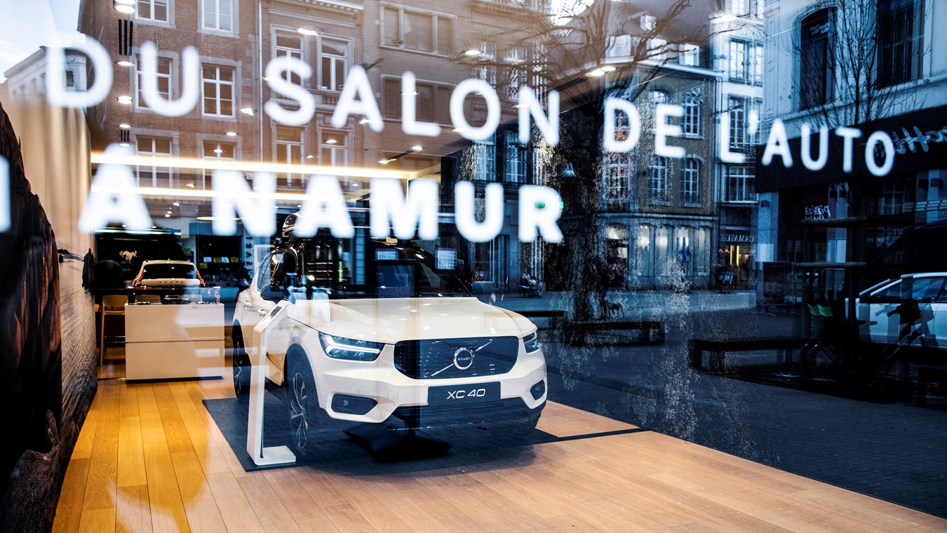 Volvo Pop-Up Showroom NAMUR