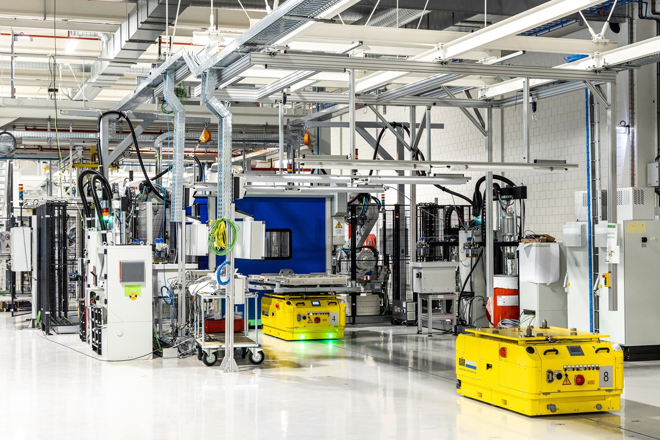 Volvo Werk in Gent/Belgien - Batteriemontage