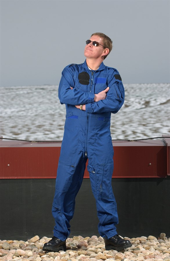 Doug Ramsburg, winner of  a sub-orbital flight to space.
