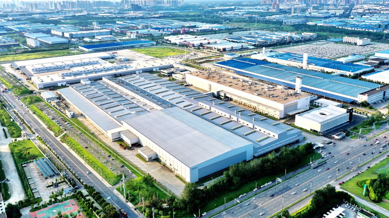 Volvo Werk in Chengdu