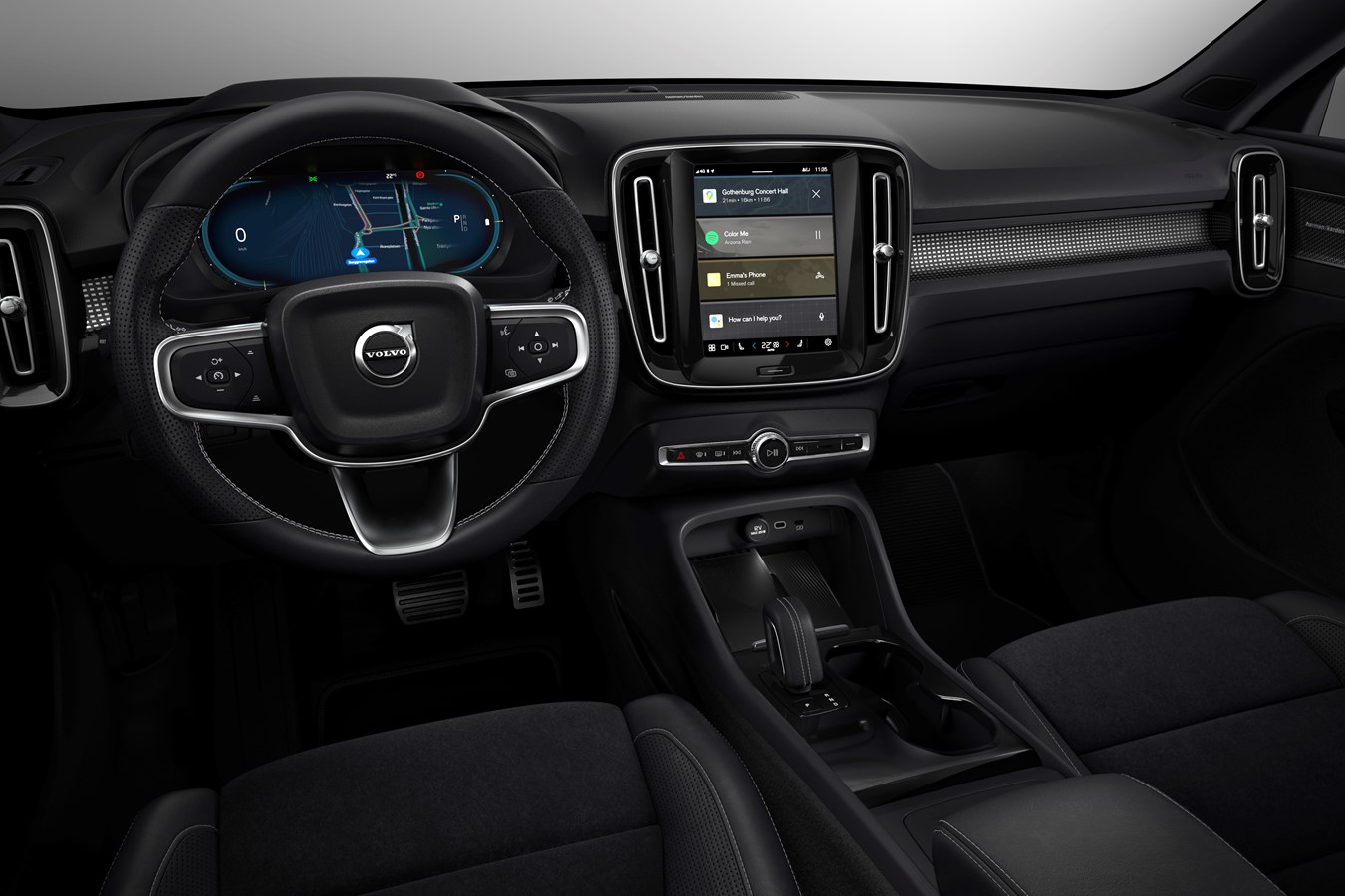 Volvo XC40 Recharge P8 AWD - neues Infotainmentsystem