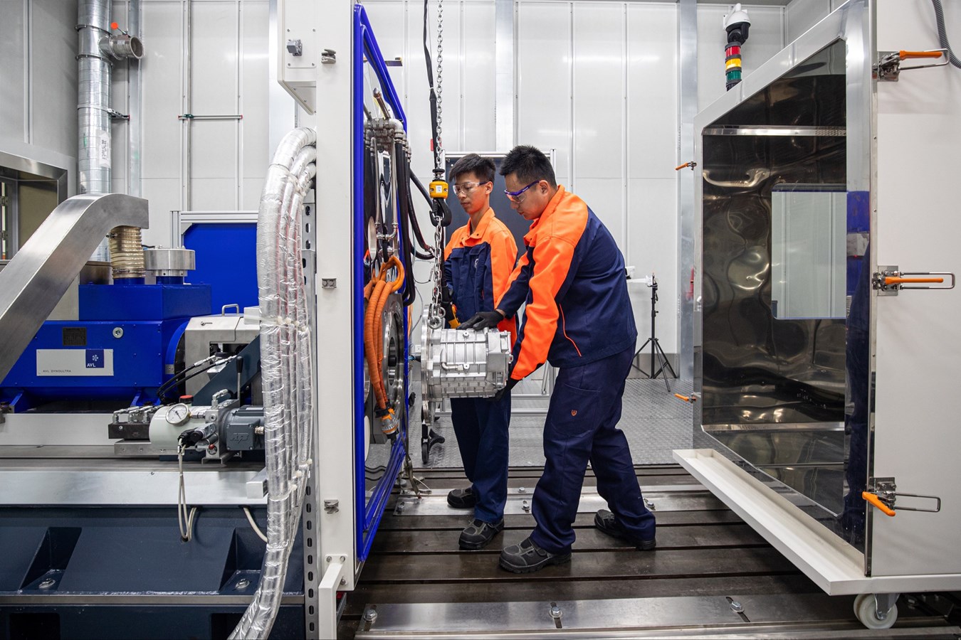 Volvo Labor für Elektromotoren-Entwicklung in Shanghai (China)