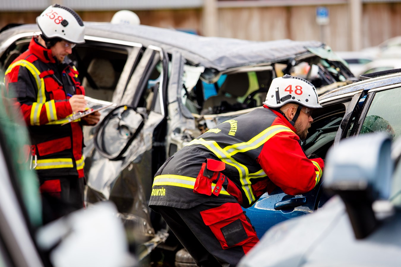Volvo Cars drops new cars from 30 metres to help rescue services save lives