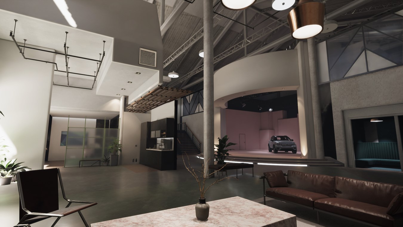 Volvo Cars Auto Showroom 3D Unity Template