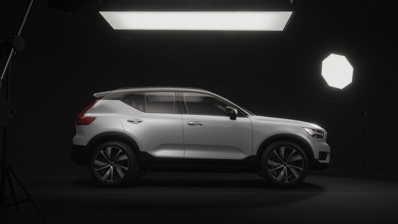Volvo XC40 Recharge 3D Unity template