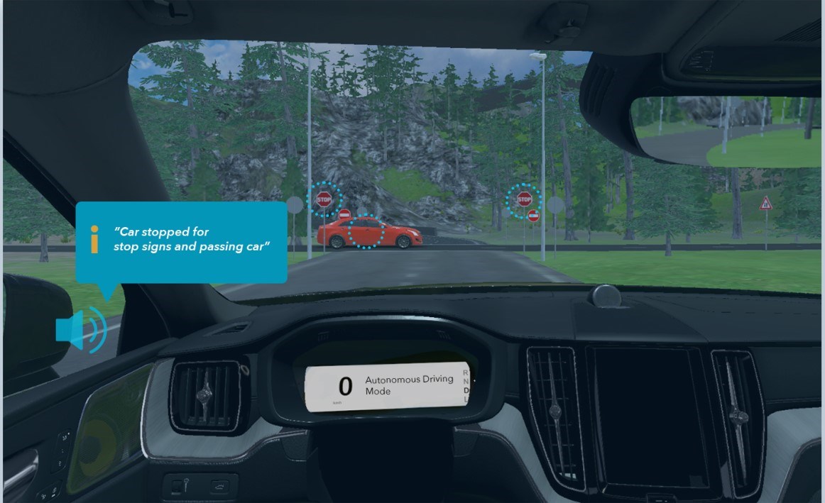 Sound Interaction in Intelligent Cars - Stop Sign