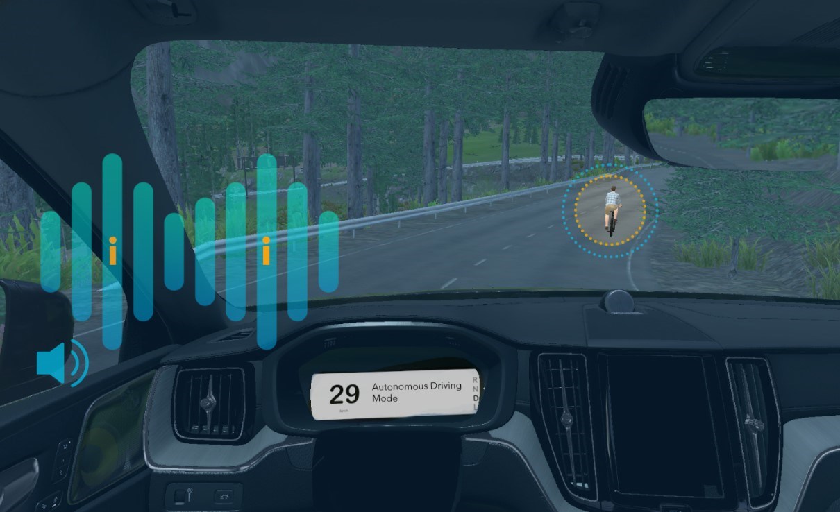 Sound Interaction in Intelligent Cars - Cyclist