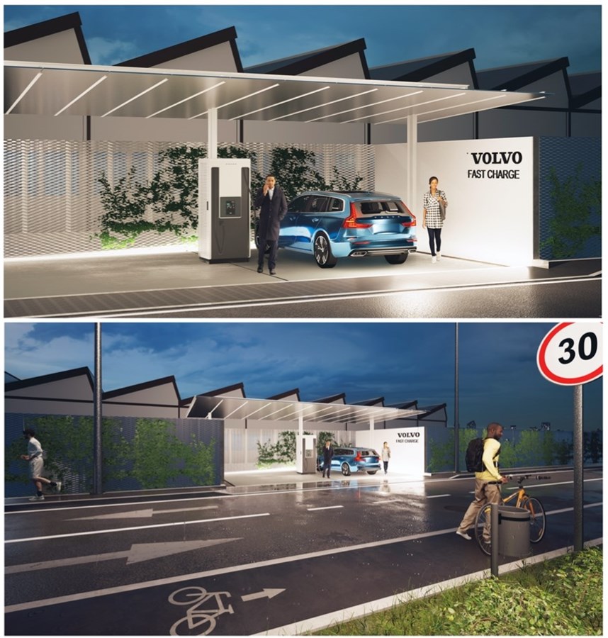 Volvo Recharge Highways - Fast Charge Station