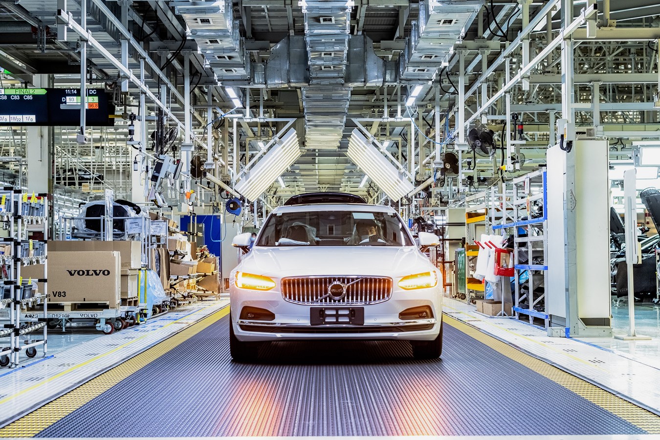 Volvo Cars manufacturing plant in Daqing, China
