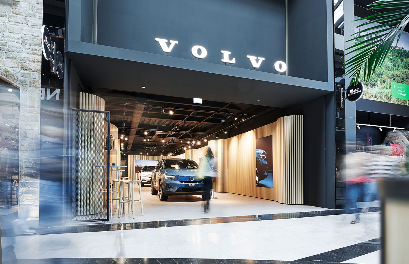Volvo C40 Recharge nu live te zien in Volvo Studio