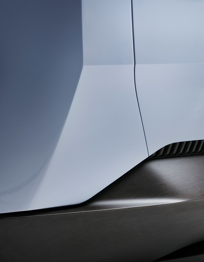 Volvo Concept Recharge, Exterior detail front bumper