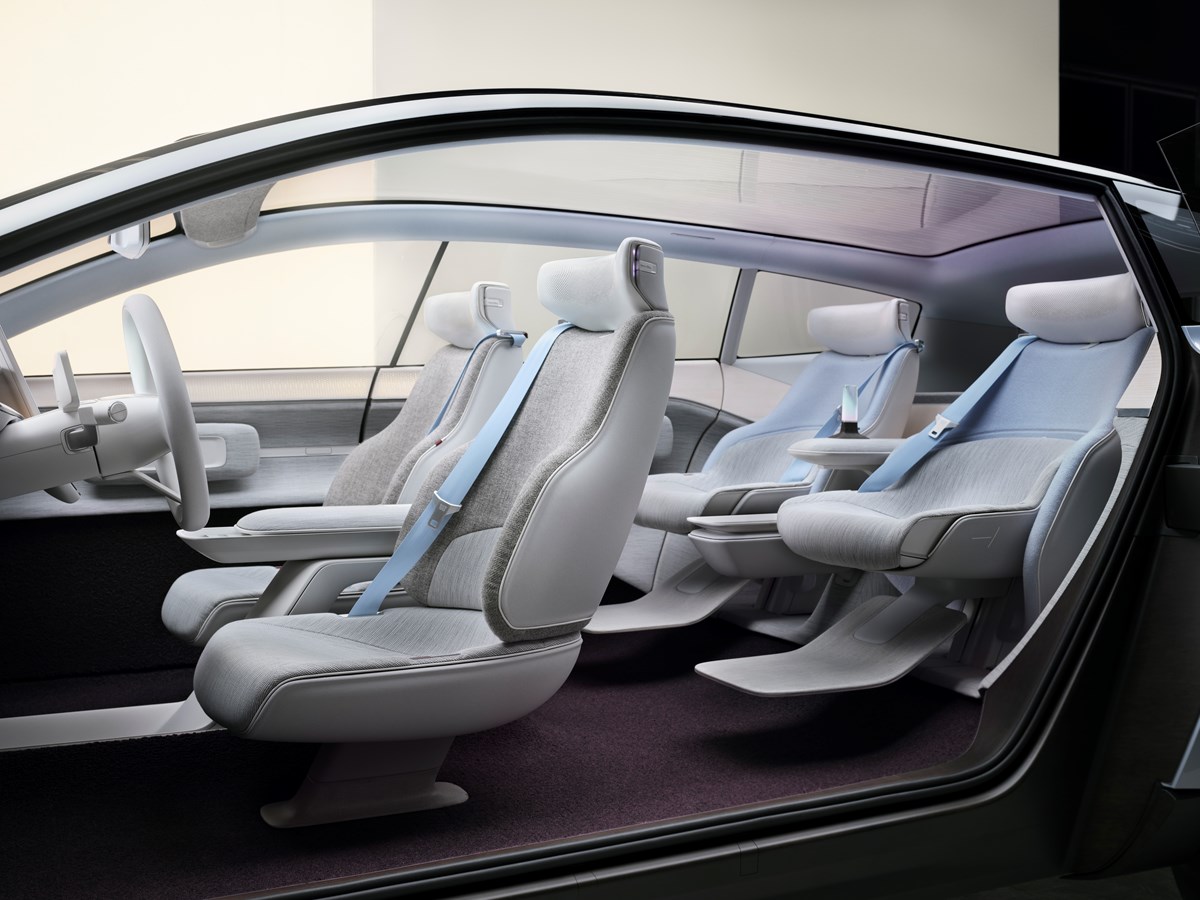 Volvo Concept Recharge, Interior seats