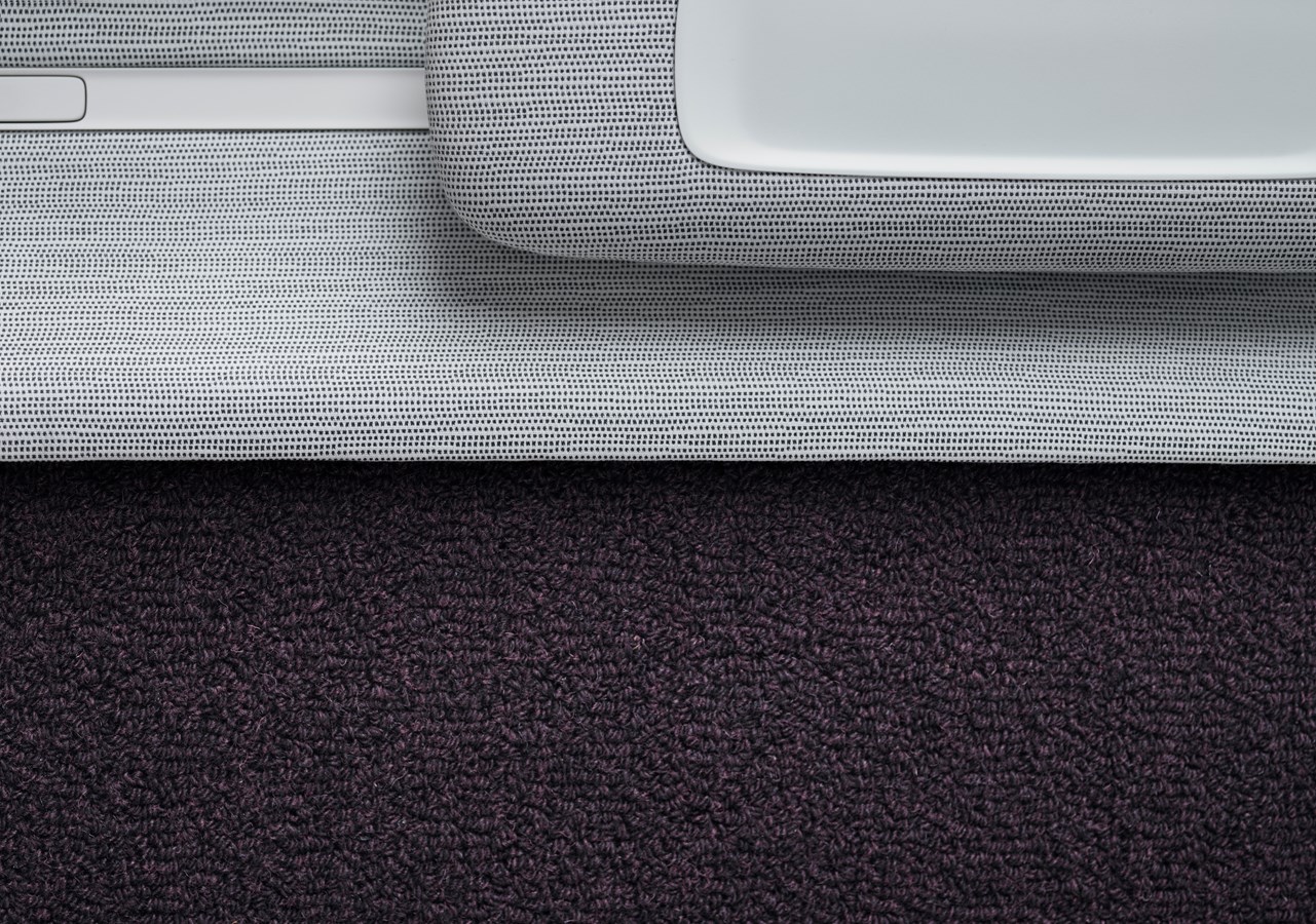 Volvo Concept Recharge, Interior detail textiles