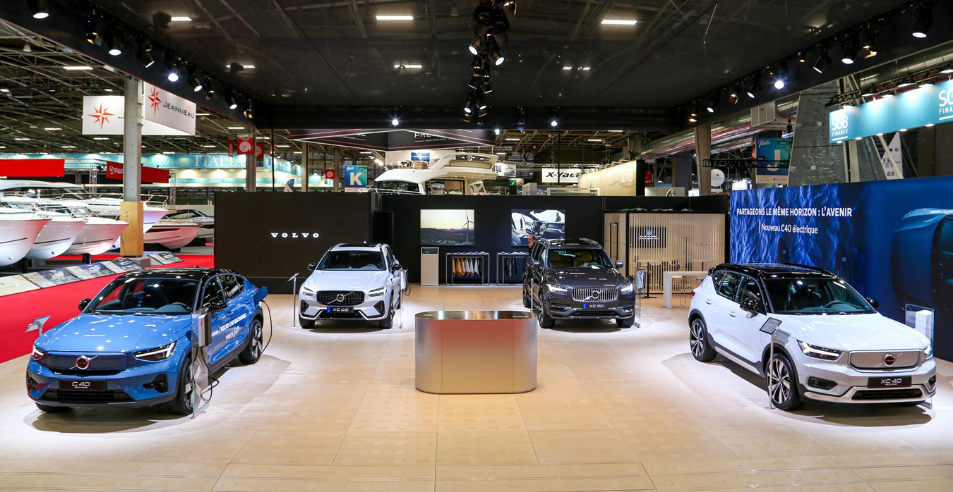 Retrouvez Volvo Car France sur le Salon Nautique de Paris jusqu'au 12 décembre