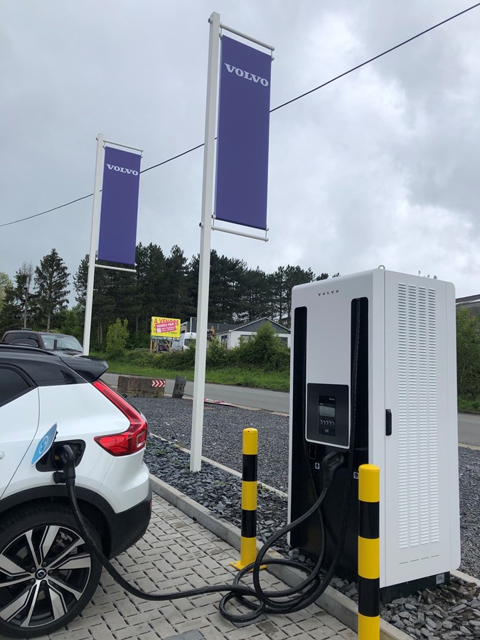 Volvo Fast Charging Network