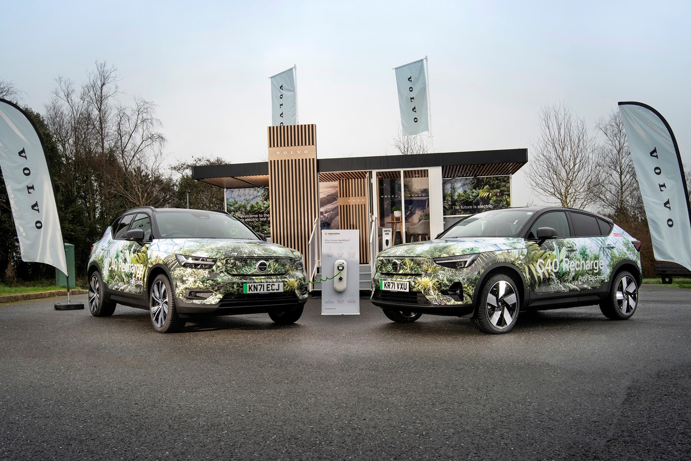 Volvo Car UK launches its first Pure Electric Test Drive Hub at the Eden Project