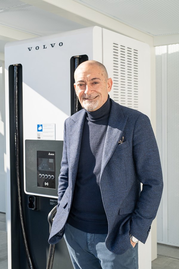 Elettrificazione Volvo e stazioni di ricarica ultrafast Powerstop
