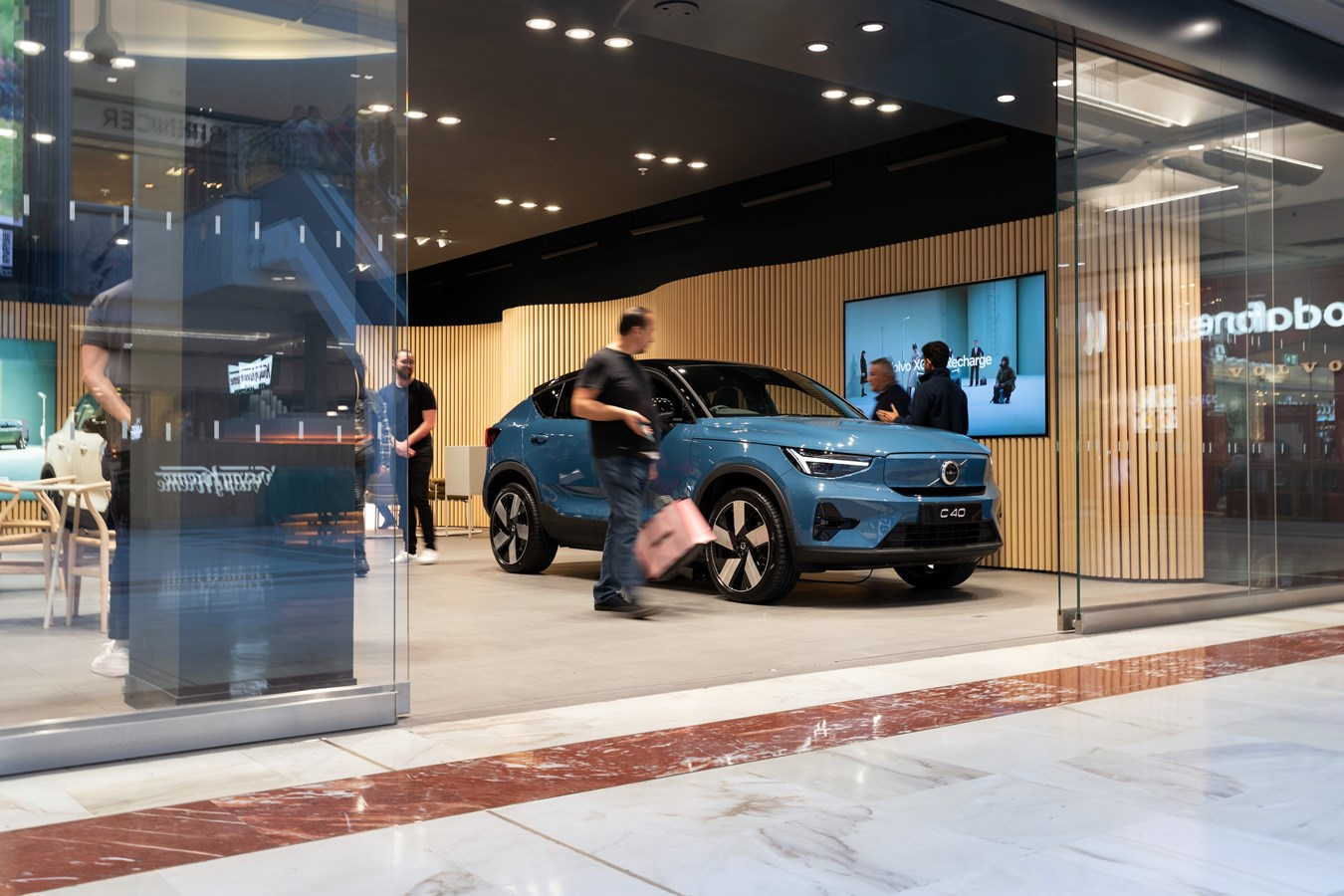 New Volvo Studio opens to showcase electric cars at Brent Cross