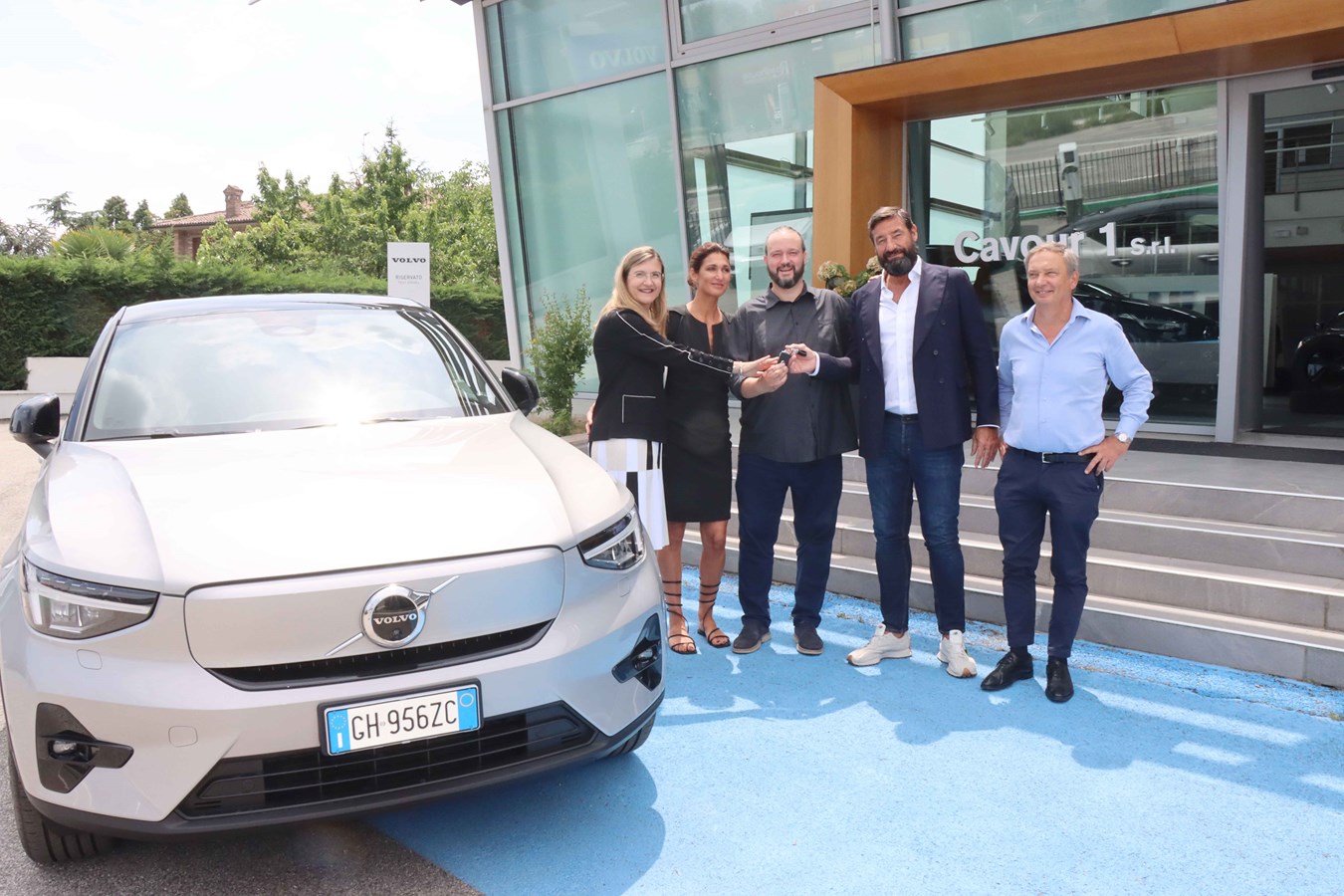 Volvo C40 Full electric - Consegna al sindaco di Ferrara 3