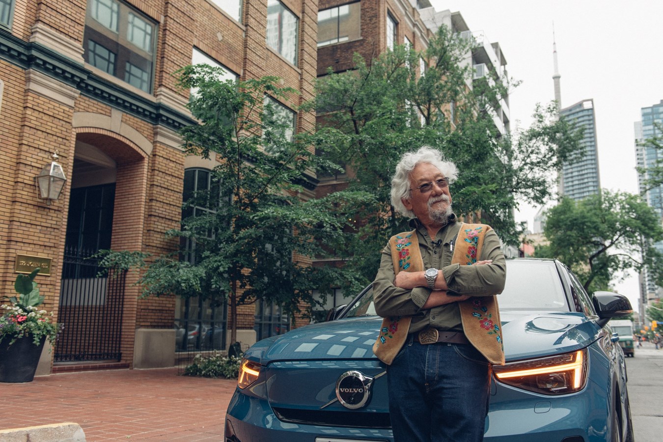 Volvo C40 Recharge powers David Suzuki’s electric road trip from Vancouver to Toronto