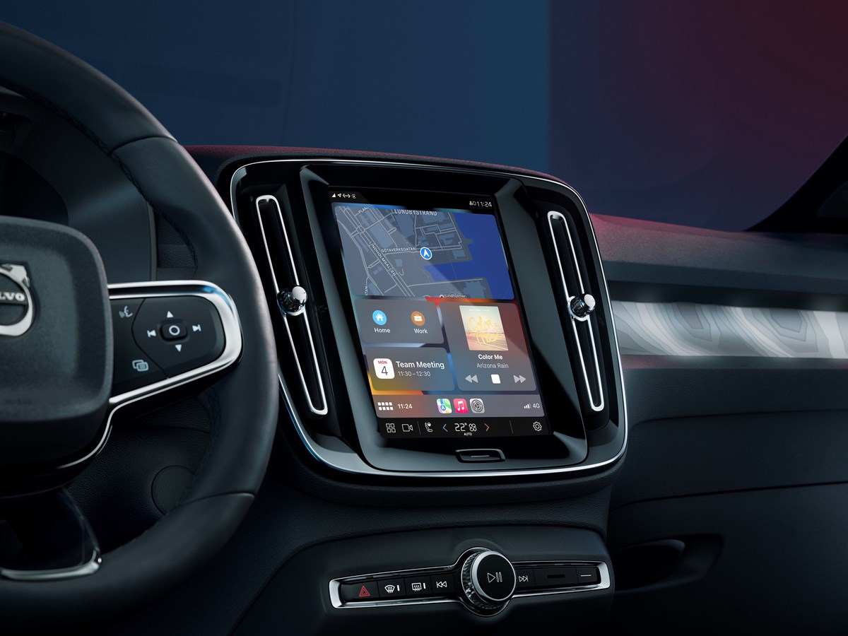 Novas atualizações Over-the-air para os modelos Volvo adicionam o Apple Car Play