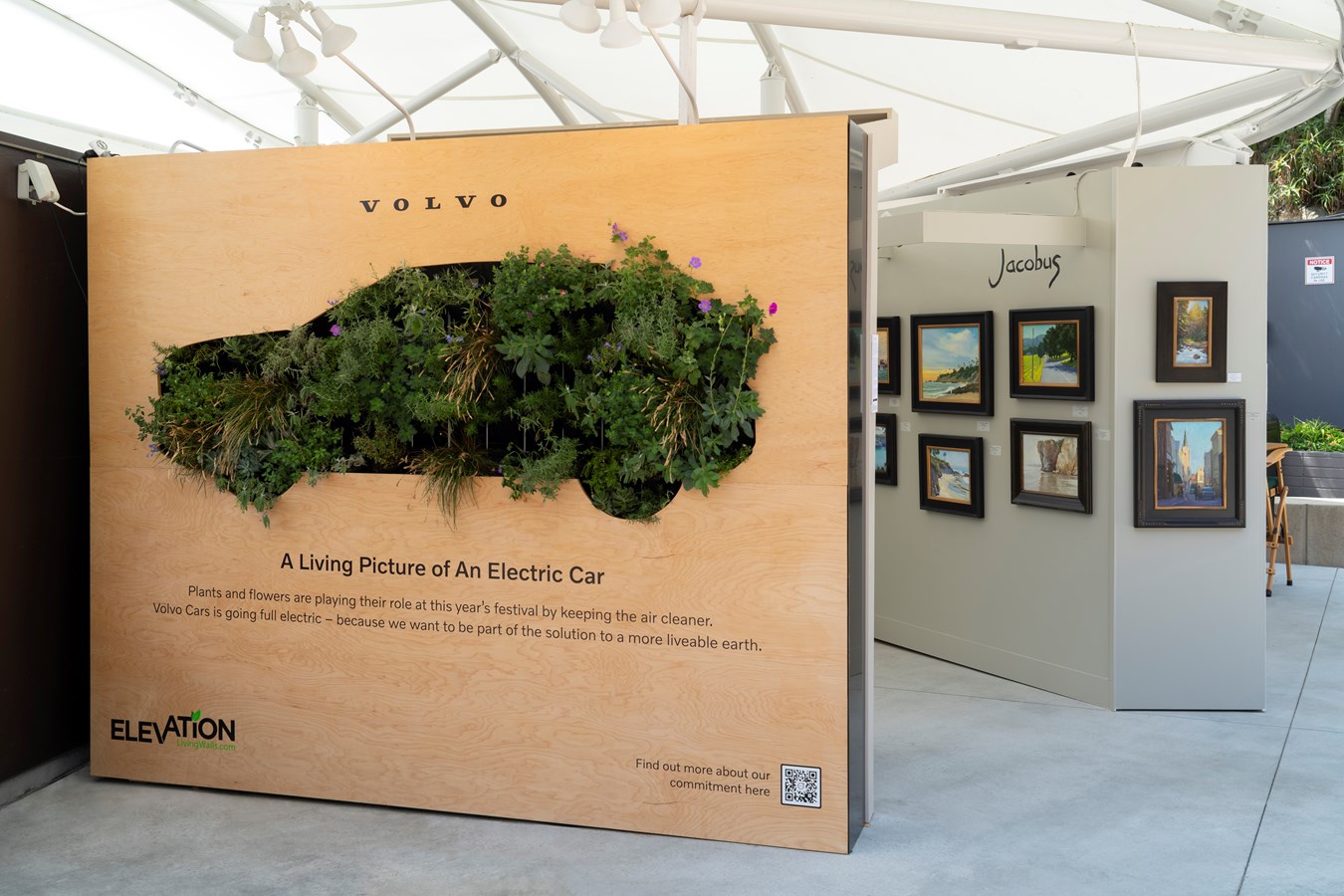 2022 Festival of Arts and Pageant of the Masters - Volvo Living Wall