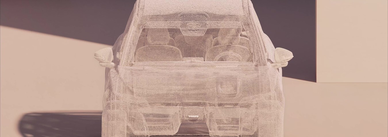 Volvo EX90 Interior Sensing Animation