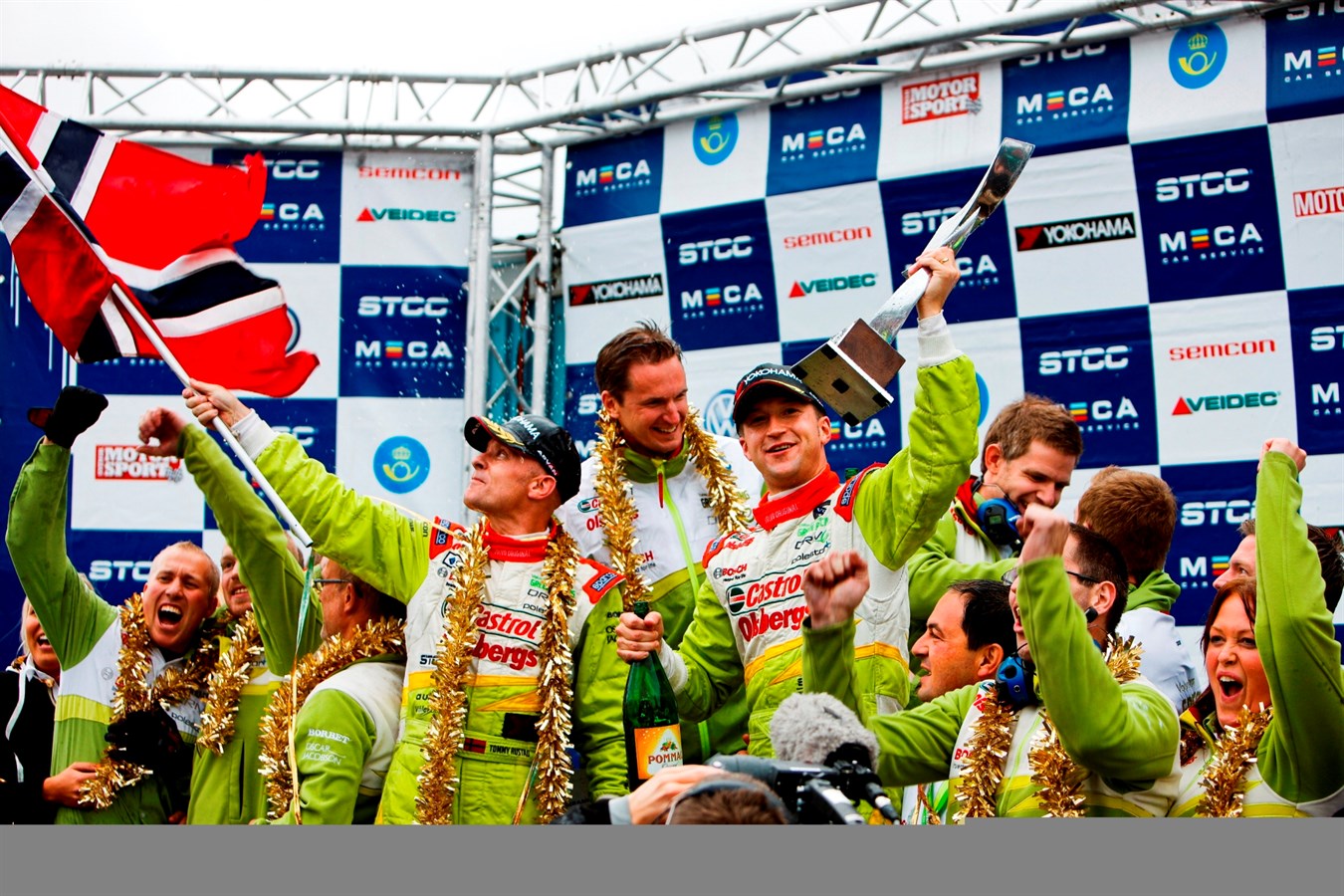 Mästare! – Tommy Rustad, Volvo och Polestar vann STCC