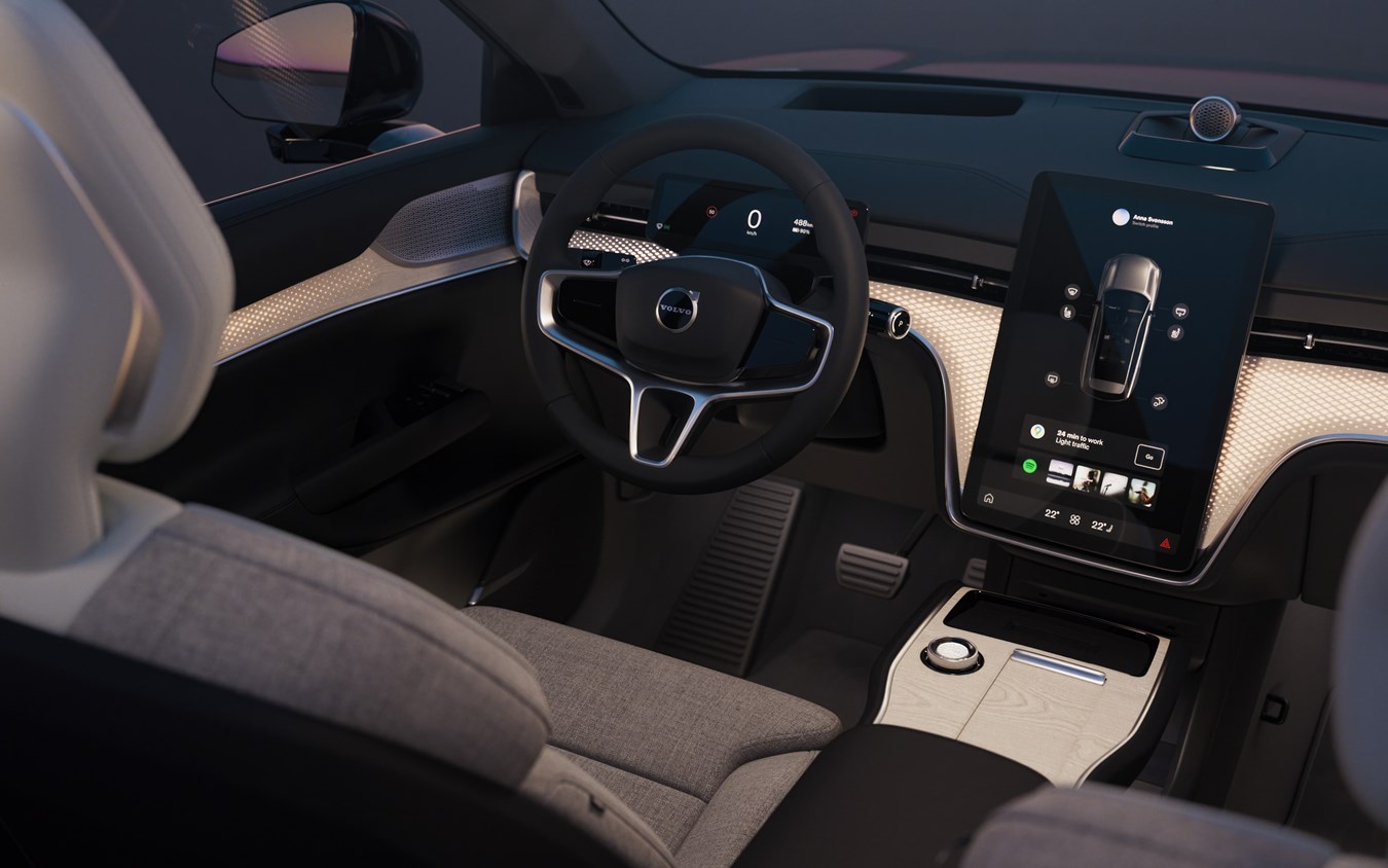 Stap in het licht! Nieuwe technologie zorgt zonlicht verlichting in de nieuwe Volvo EX90. - Volvo Car Nederland Mediacentrum
