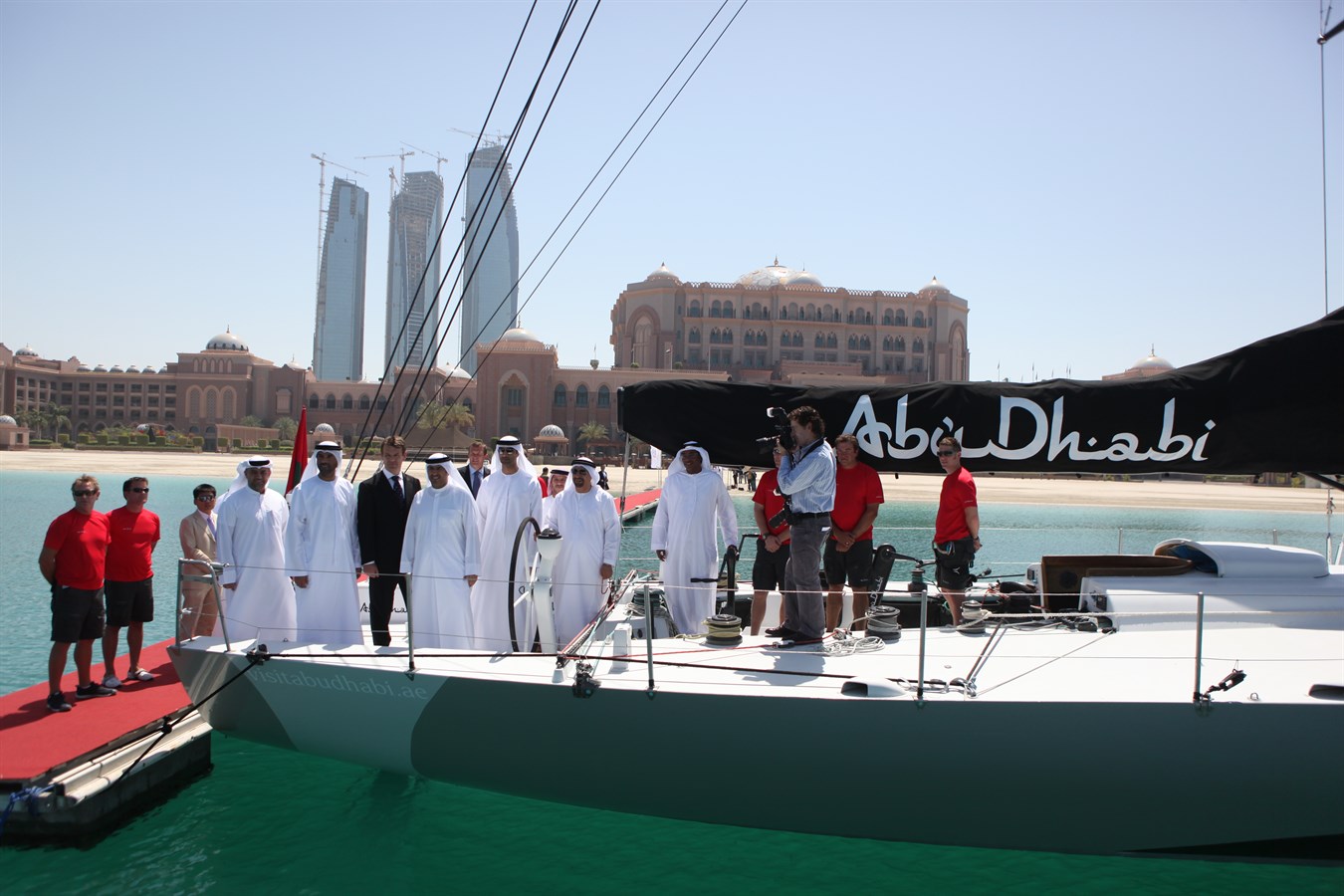 2011-2012 Volvo Ocean Race, Abu Dhabi, UAE is host port