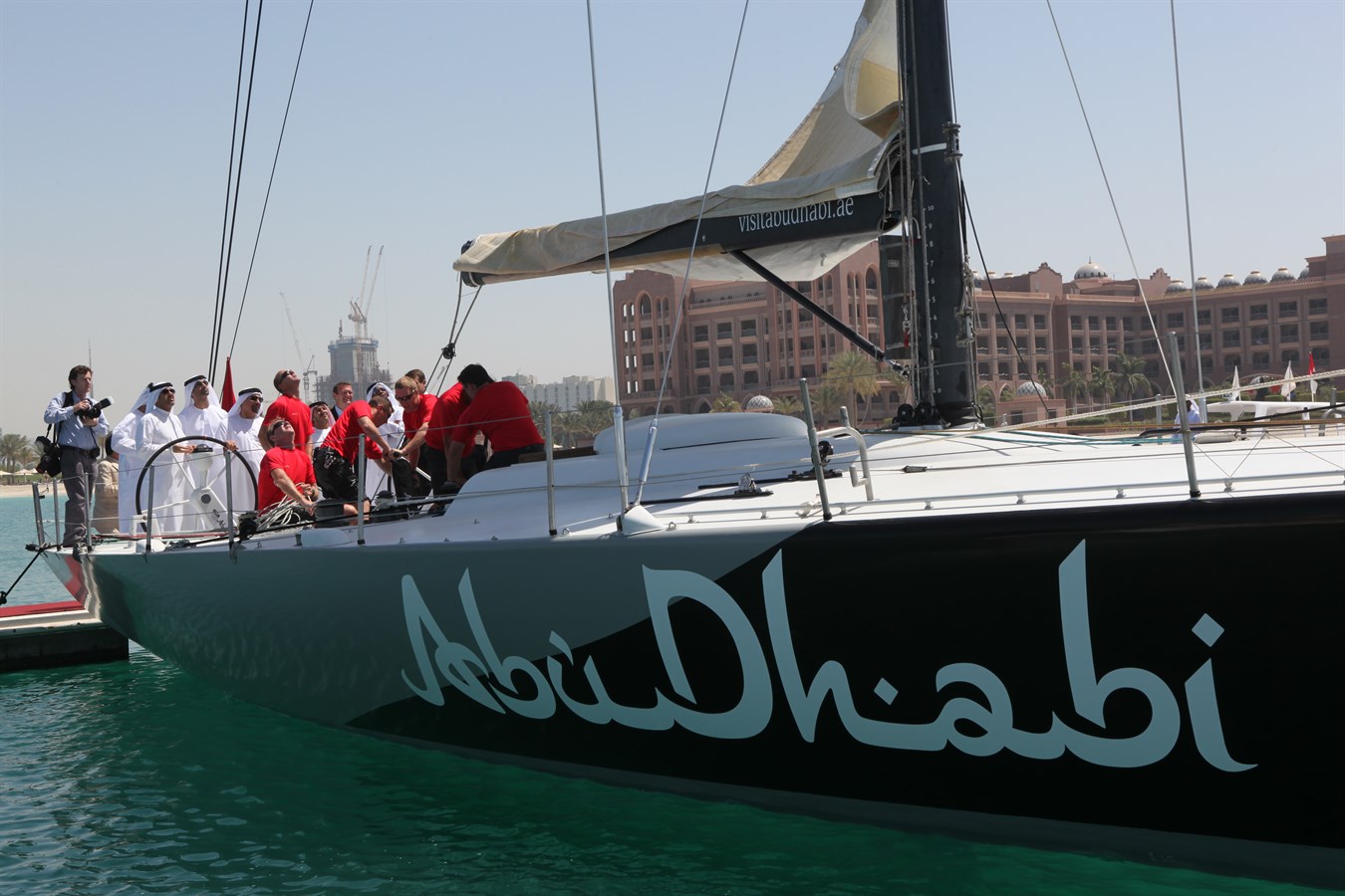 2011-2012 Volvo Ocean Race, Abu Dhabi, UAE is host port