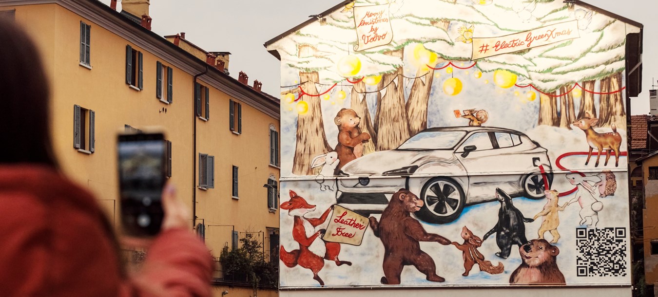 Volvo - Milano Portanuova - Murale