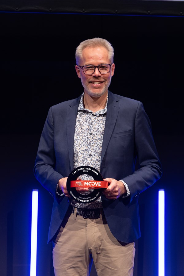 Preisverleihung: „Car Connectivity Award 2023“ für den Volvo EX90