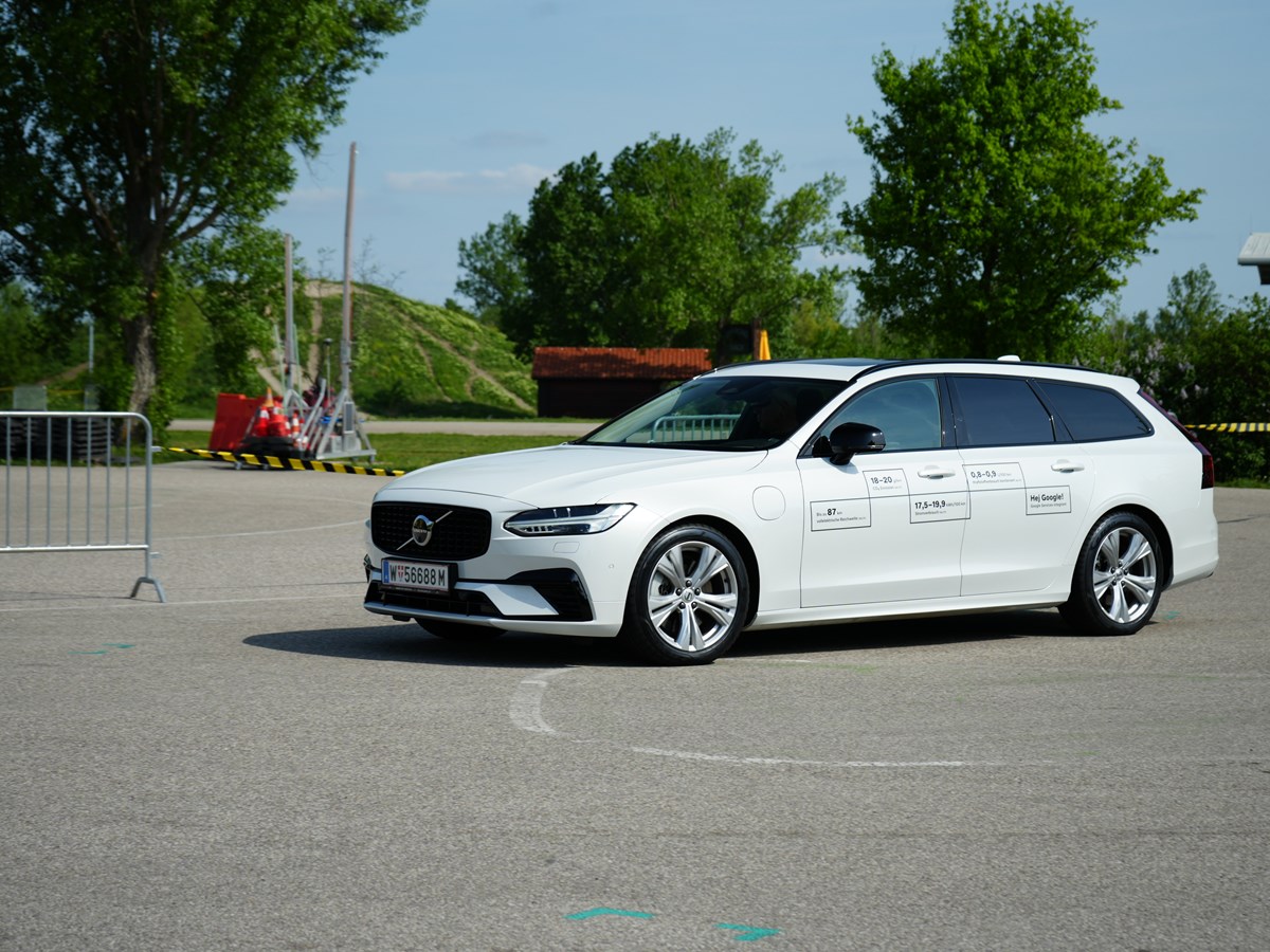 Volvo Car Austria beim Firmenwagen Autotesttag 2024