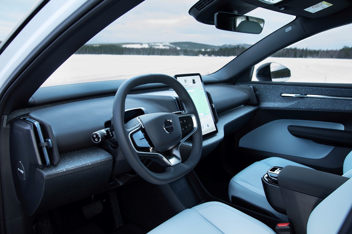 Volvo EX30 Cloud Blue Interior